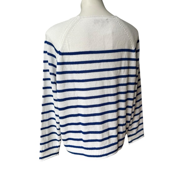 NWT, Loft Sailing Stripe Sweater, Sz M - Picture 9 of 14
